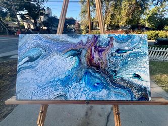 Abstract Acrylic Art