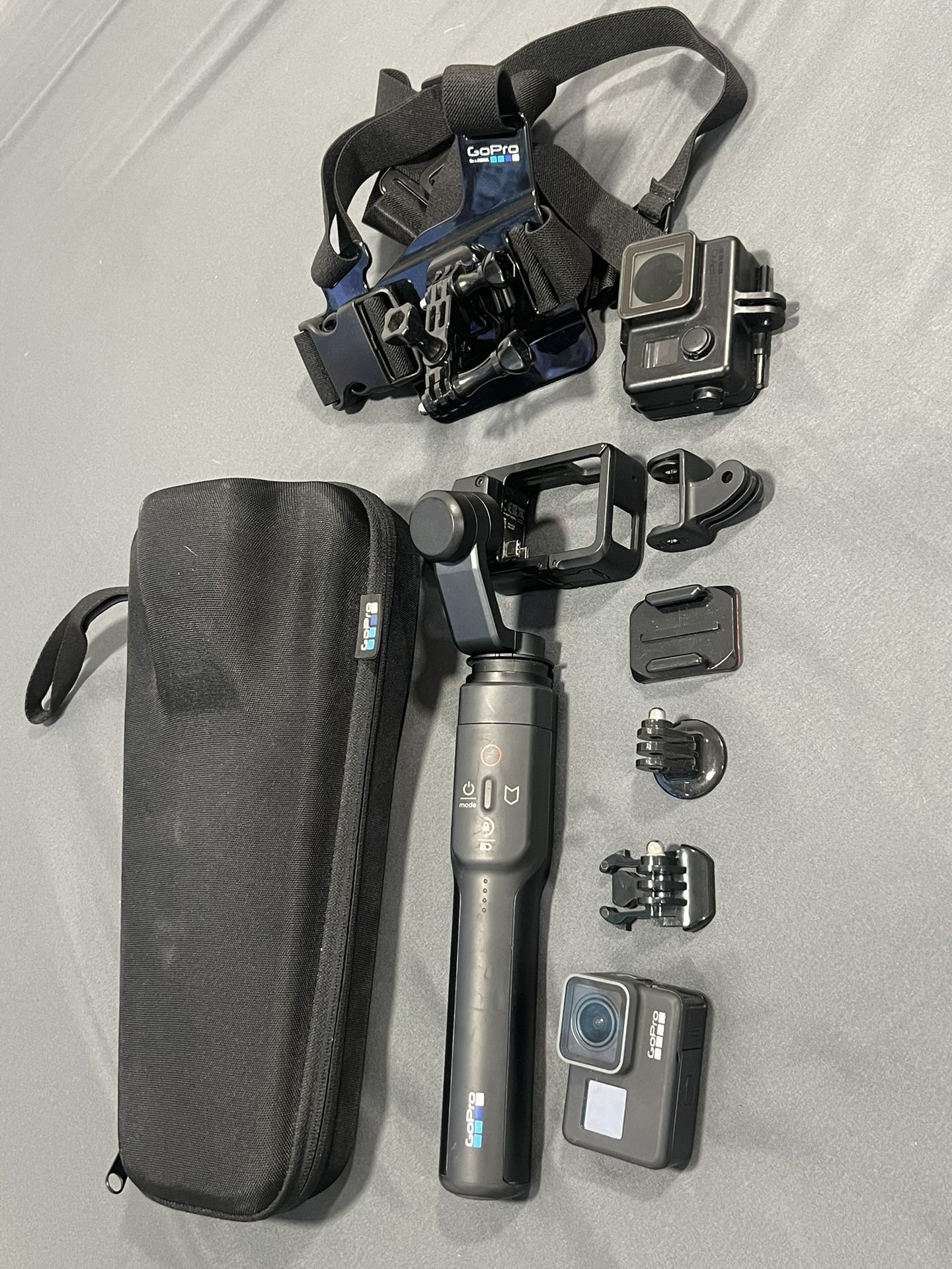 GoPro Hero 7Black HD 4K With Stabilizer And 2 Batteries