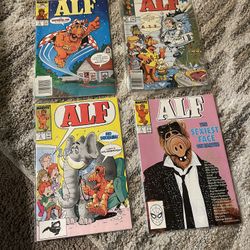 Title: Vintage Marvel ALF Comic Books - Issues #4, #5, #9, #10 (Lot of 4)