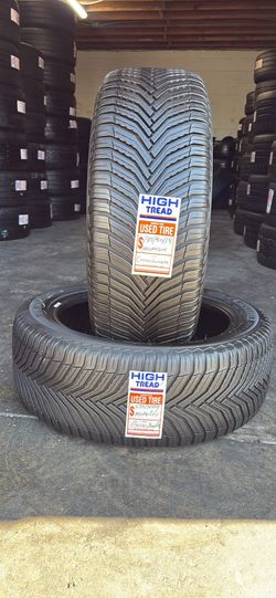 235/50/19 MICHELIN CROSS CLIMATE (2 TIRES ONLY USED)
