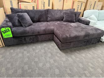 Chocolate Brown extra large comfy sectional