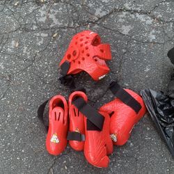 Red Small Child Size Karate Gear