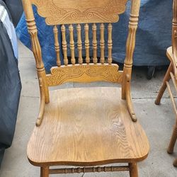 Oak Chairs 