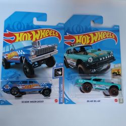 Hot Wheels-' 64 Nova Wagon Gasser/' Big-Air Bel-Air