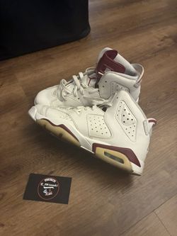 Jordan 6 Maroon Sz 7y