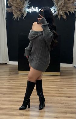 Sweater dress