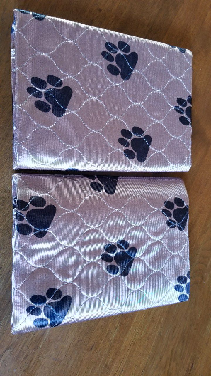 2 pcs - Washable Pee Pads For Dogs - Reusable Pet and Puppy Training Mat/✔Size: 90 cm X 80 cm or 31.5 inches X 35.4 inches.