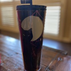 Starbucks Cat Glow In The Dark Tumbler