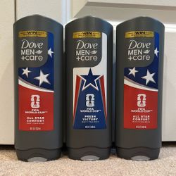 Dove Men body wash 18 oz: 3 for $13