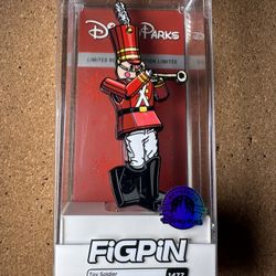 Disney Parks 2023 Figpin #1477 Christmas Parade Toy Soldier New Box #160420