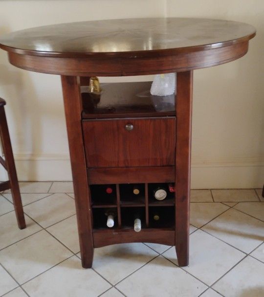 Bar Tables, Wine Storage