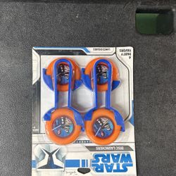 Star Wars Disc Launcher Birthday Party Favors 4 in a Pack *New* 