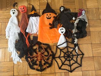 Halloween hanging decorations 0.50/each