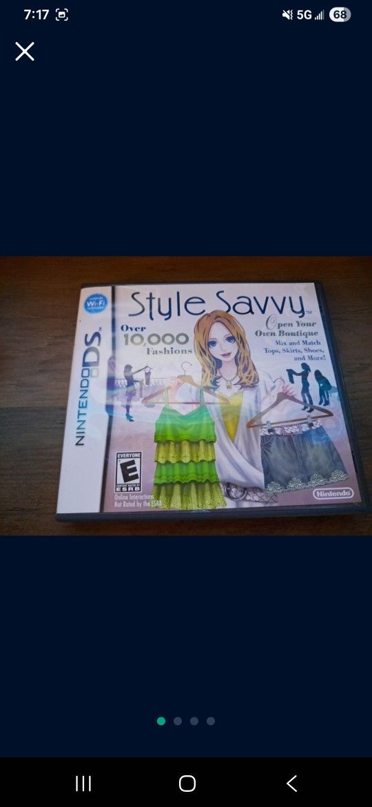 Nintendo Ds Style Savvy Video Game for Sale in San Antonio, TX - OfferUp
