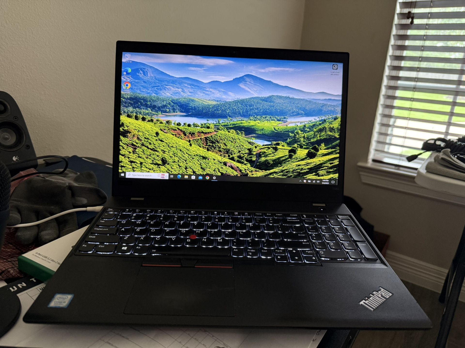 Used Lenovo ThinkPad T580 Core I5 8th Gen 8GB 512GB FHD Touch