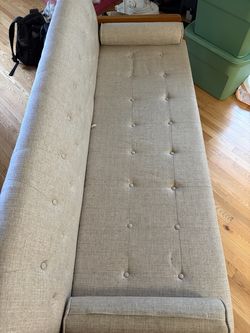 Beige Sofa - Christopher Knight, Mid Century Style