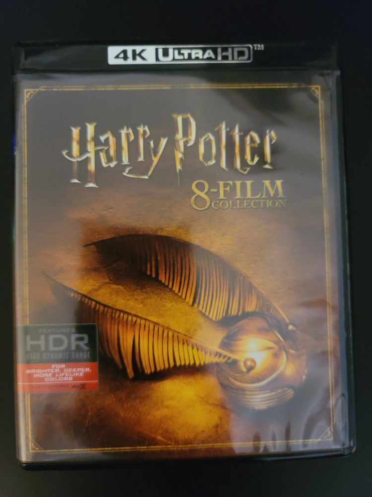 4K Blu Ray - Harry Potter 8 Movie Saga 