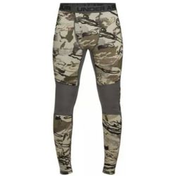Mens Under Armour Reversible Wool Base Leggings Camo 1297425-999 NWT Men Size Medium
