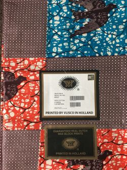 African Ankara Fabric 6 yards $30 each