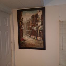 Nice Painting 27"and a half Inches Wide 39"and Three quater Inches Long Two For $100 Dollars 