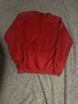 Red Gildan Crewneck
