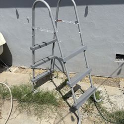 New Ground Pool Ladder 