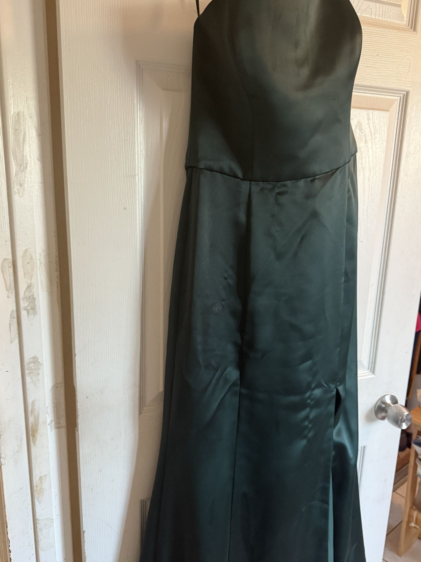 Hunter Green Bridesmaid Dress