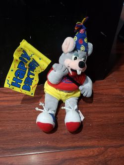 Chuck E Cheese Doll, happy birthday