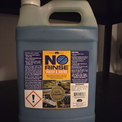 no rinse wash and shine