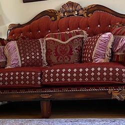 French Style Sofa And Table Set 80% Off