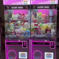Lucky Doll Claw Machine - High Quality Arcade Prize Game
