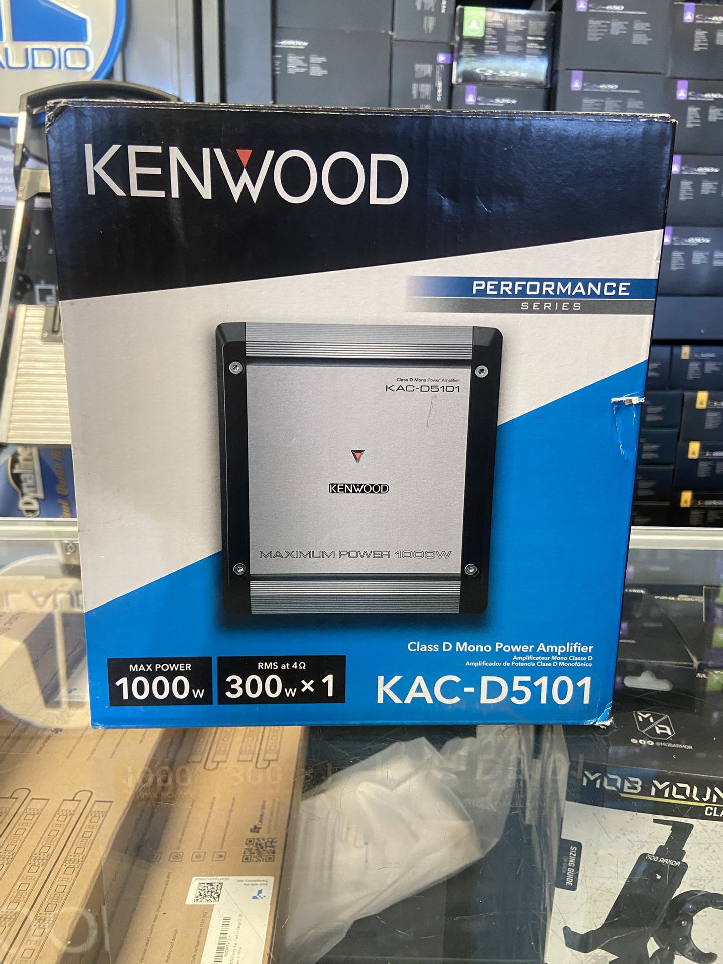 Kenwood Class D Mono Power Amplifier