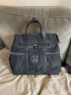 Henri Bendel black Jetsetter bag