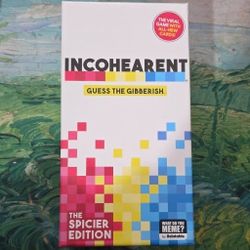 Incoherent Party Game