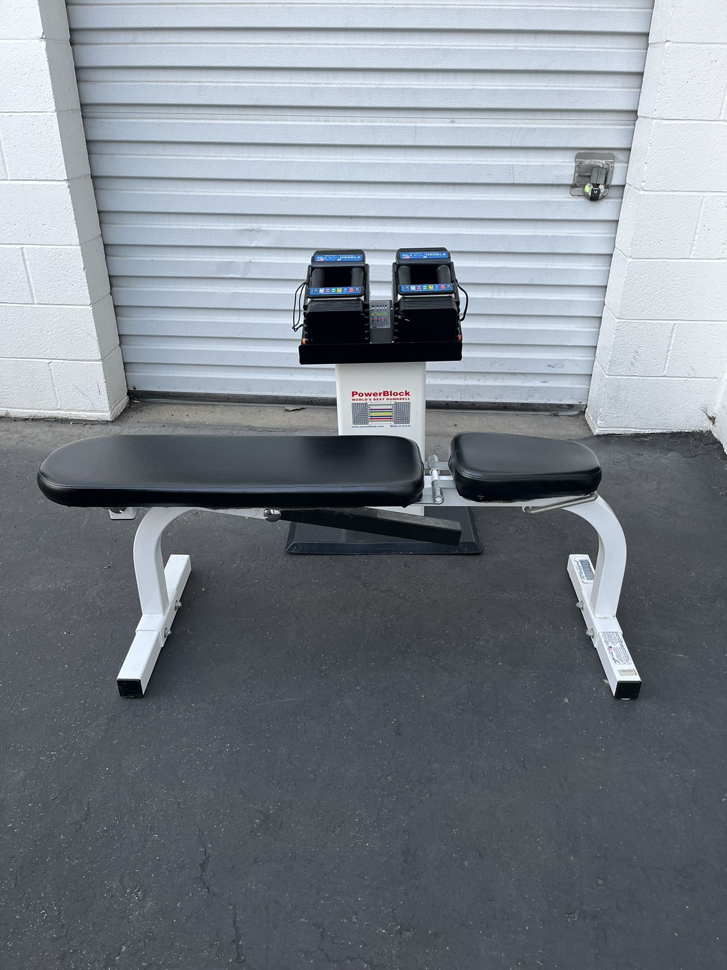 Dumbbell Adjustable Weights Powerblock 20-60lb