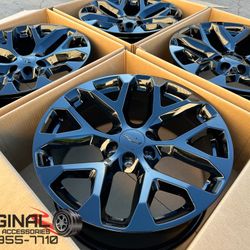 22" Chevy Silverado Wheels Rims Suburban Yukon Tahoe GMC Sierra 6X5.5