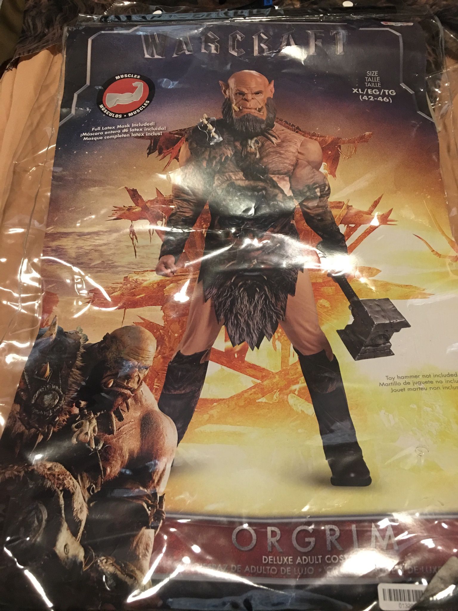 Costum Warcraft Size Xl 