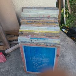 Screenprinting Screens