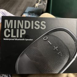 Mindiss Clip Waterproof Bluetooth Speaker 