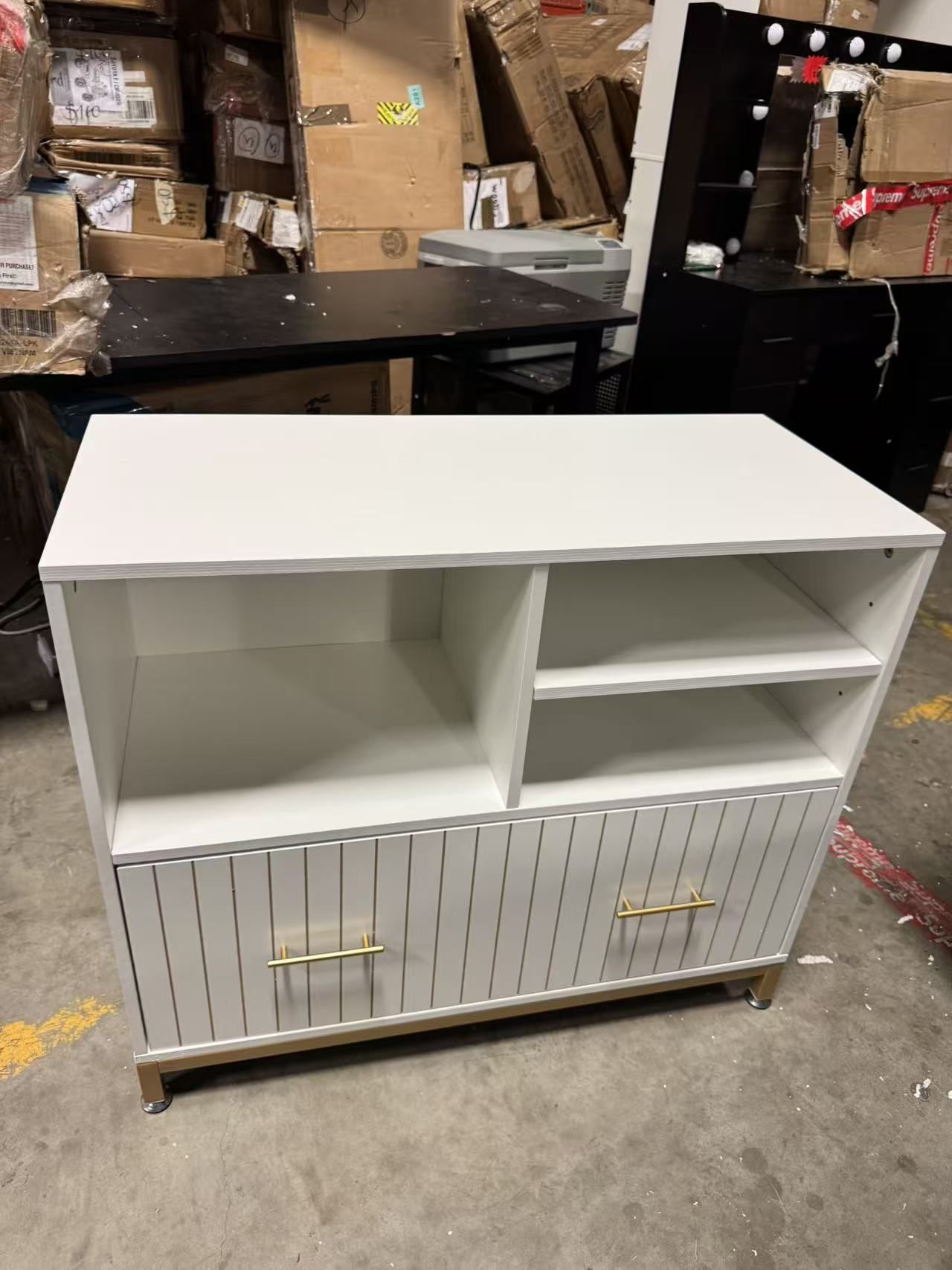 Lateral File Cabinet with Drawer,