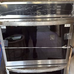 LG Smart Double Wall Oven with Convection and Air Fry wdep9423f