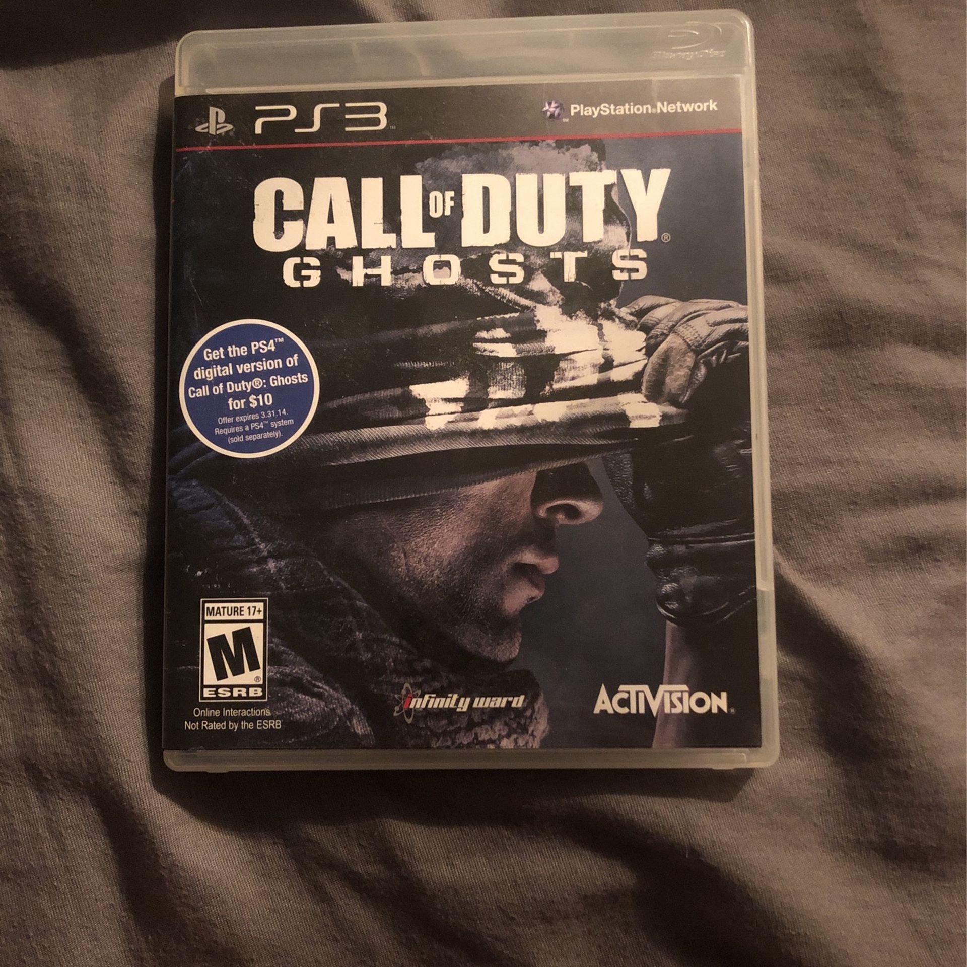 Call Of Duty Ghosts For PS3
