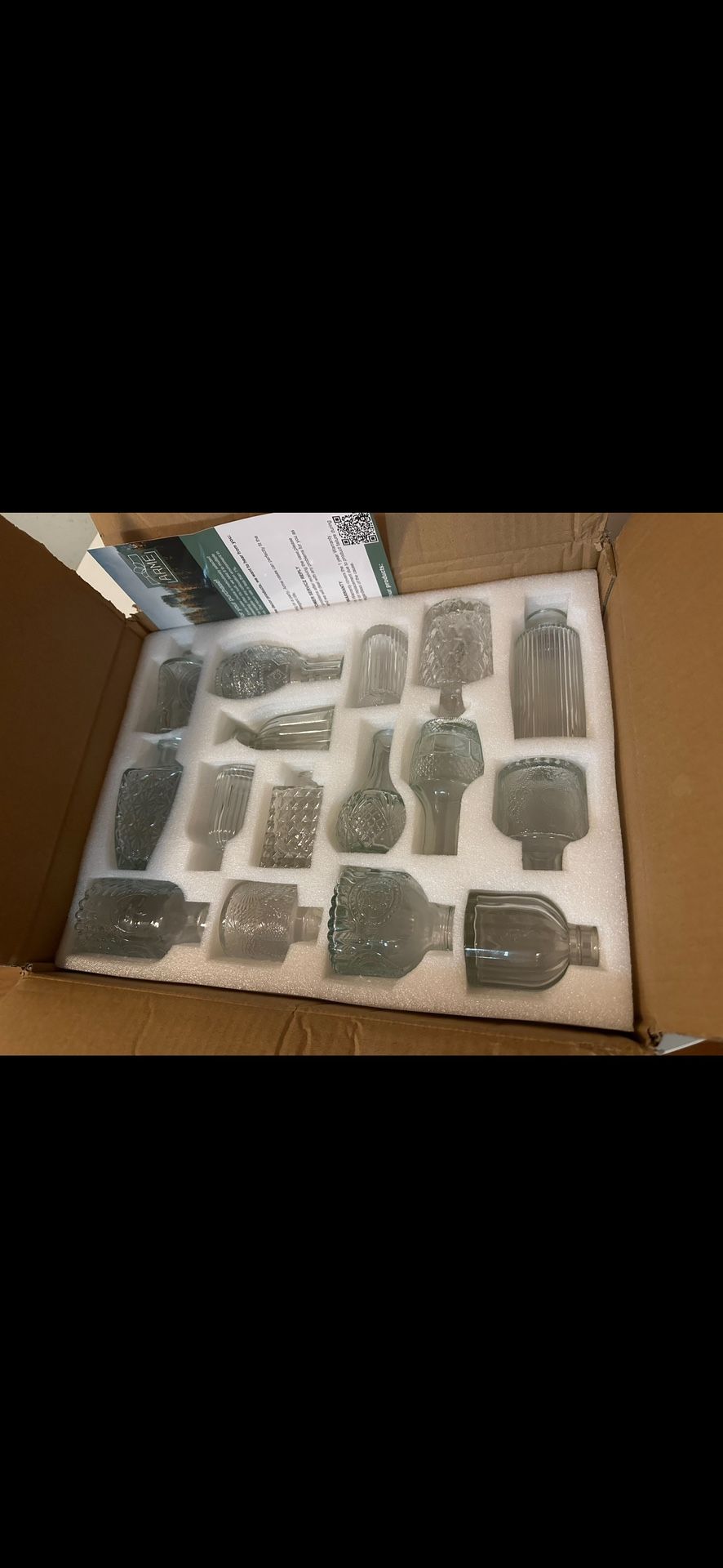 Arme Glass Bud Base Set