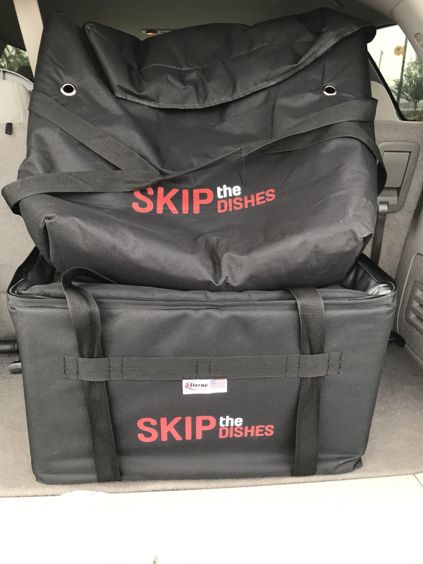 Delivery bags. Original cost is $55