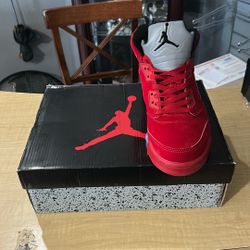 Air Jordan 5 Retro 'Red Suede
