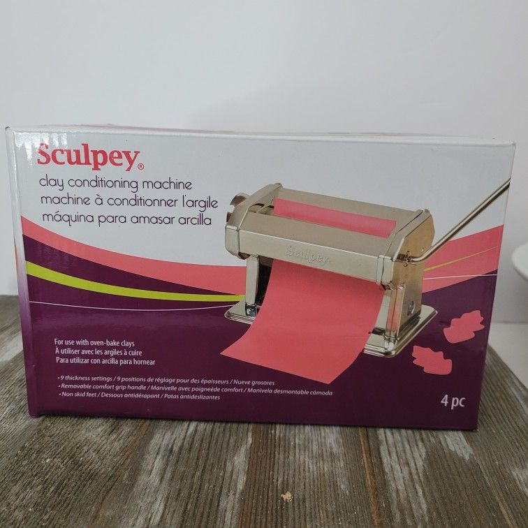 Sculpey Clay Conditioning Machine. Máquina Para Amasar Arcilla, Plastilina, Fondant