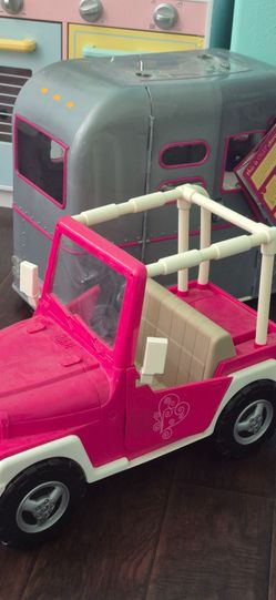 Our generation american girl RV AND JEEP