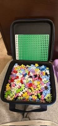 PLUS PLUS Building Set with Travel Case
