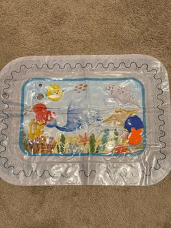 Tummy time water play