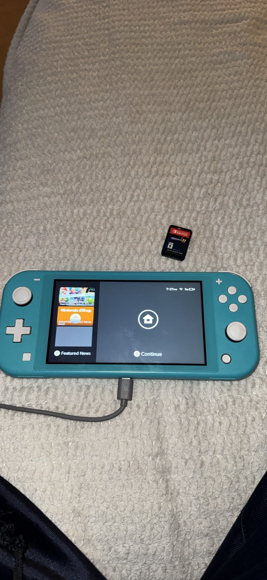 Nintendo Switch Lite โ Sky Blue + Mega Man 11 (Physical) ๐ฐ $140โ Great Condition